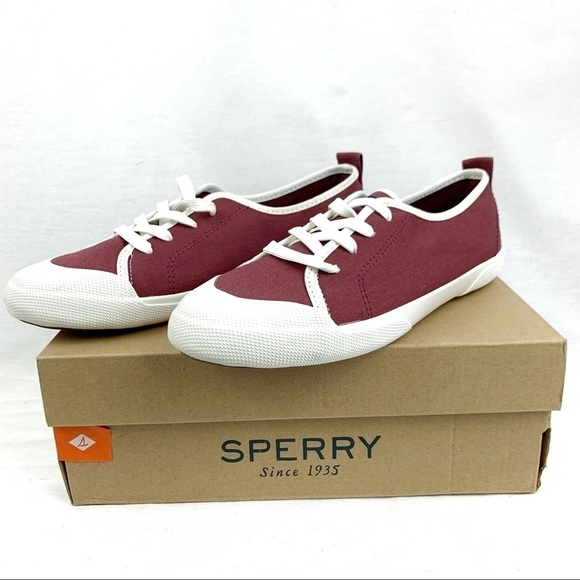 Sperry Breeze Lace Up in oxblood - Picture 1 of 11
